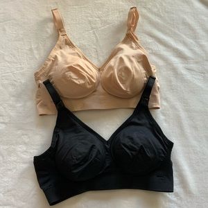 (2) BRAVADO DESIGNS Body Seamless Maternity BRA